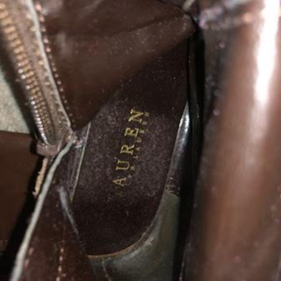 Ralph Lauren Brown Leather Boots Size 6 - Picture 4 of 7